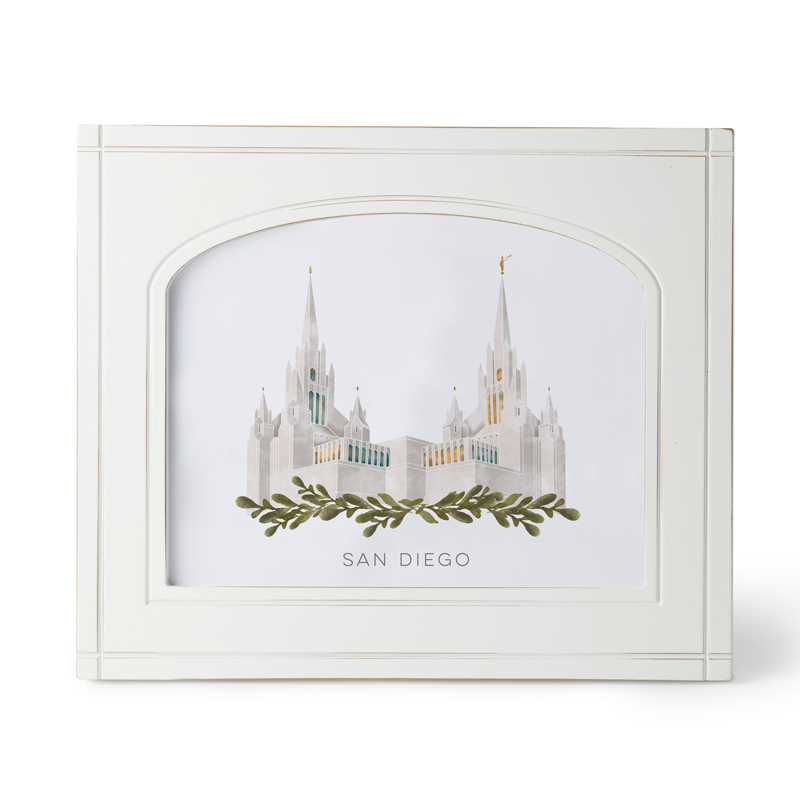 San Diego California Temple (11x13 Framed Art), , large image number 0