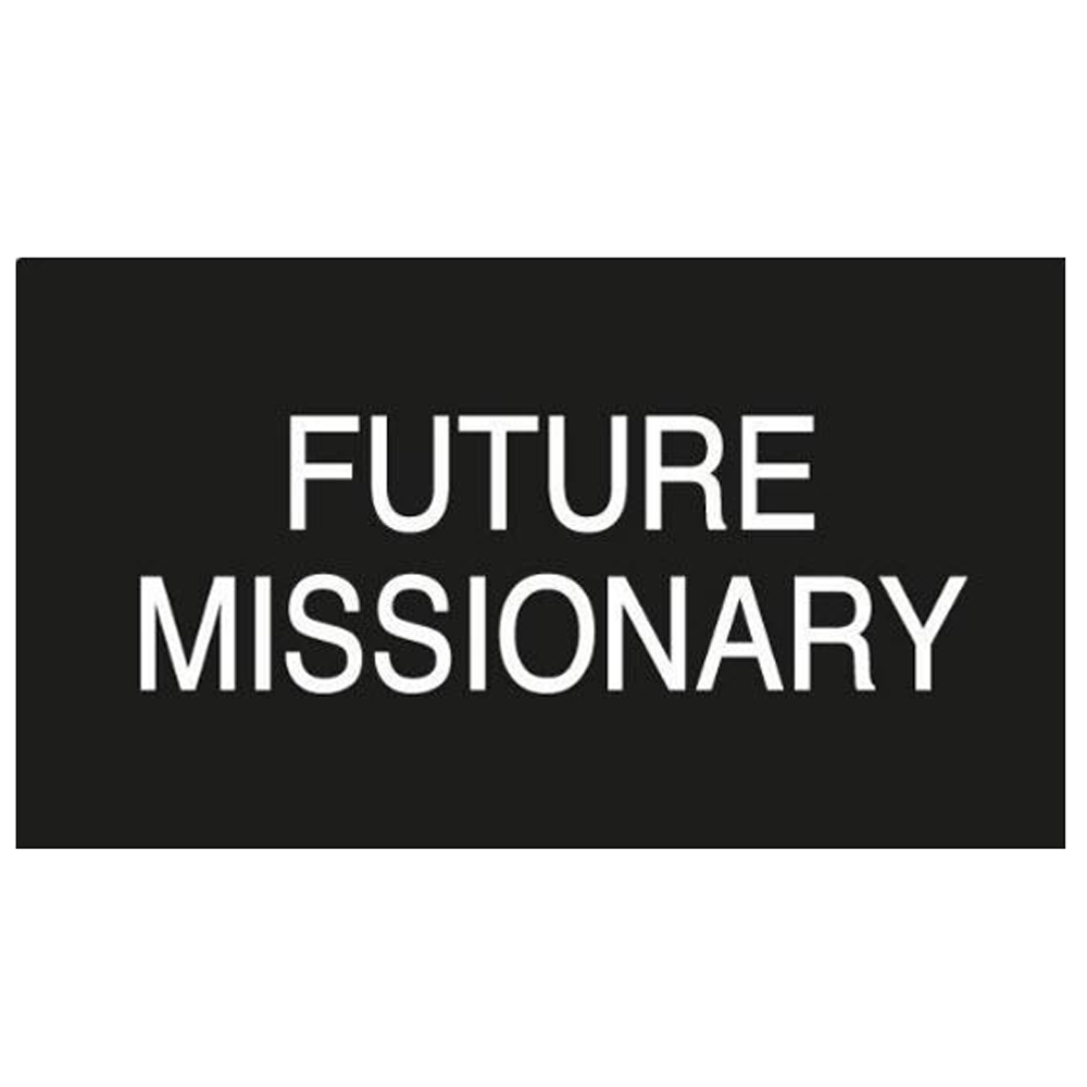 Future Missionary Pin-On Badge, , large image number 0