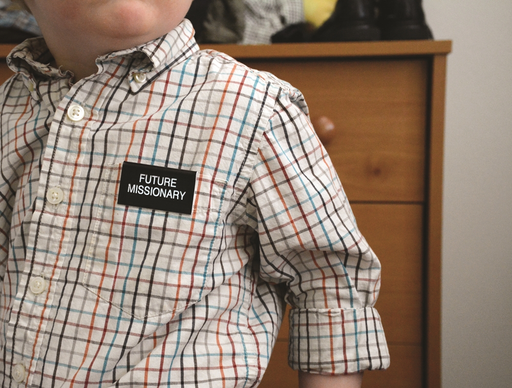 Future Missionary Pin-On Badge, , large image number 1