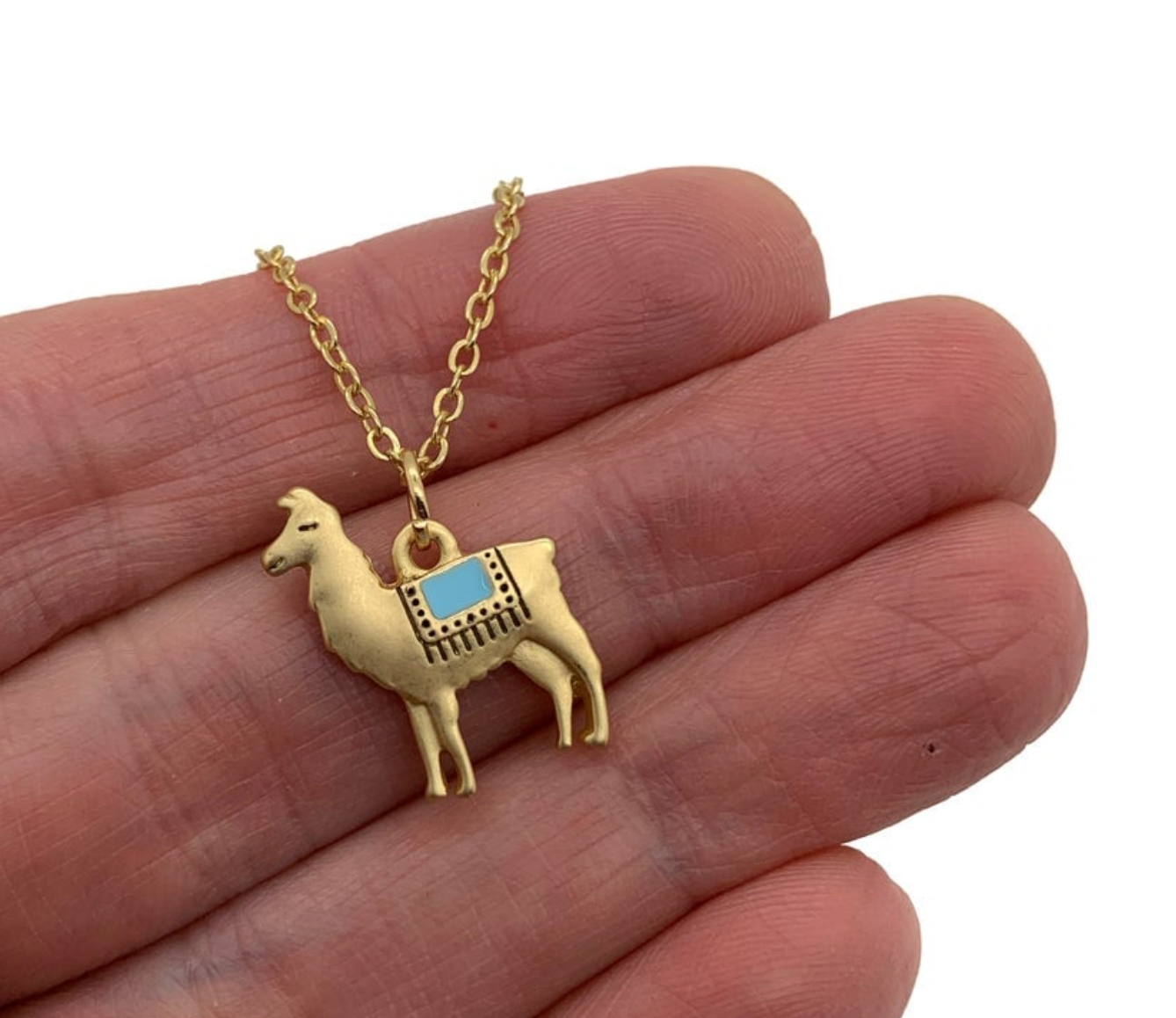 Alpaca My Bags Necklace, , large image number 0