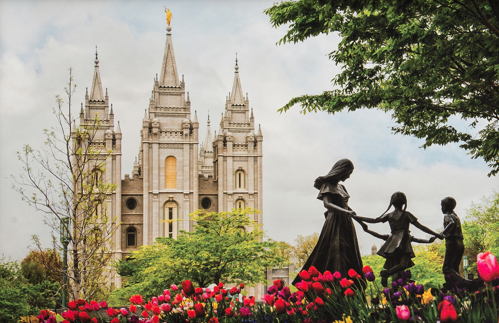 Salt Lake Temple Eternal (19x25 Framed Art), , large image number 1