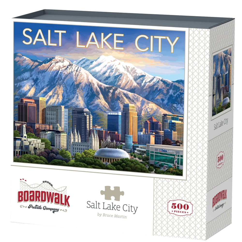 Salt Lake City 500 Piece Puzzle, , large image number 0