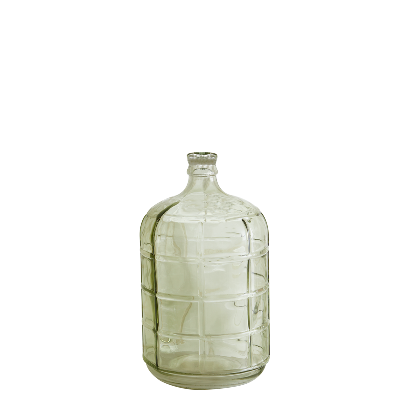 Green Glass Vintage Reproduction Bottle, , large image number 2