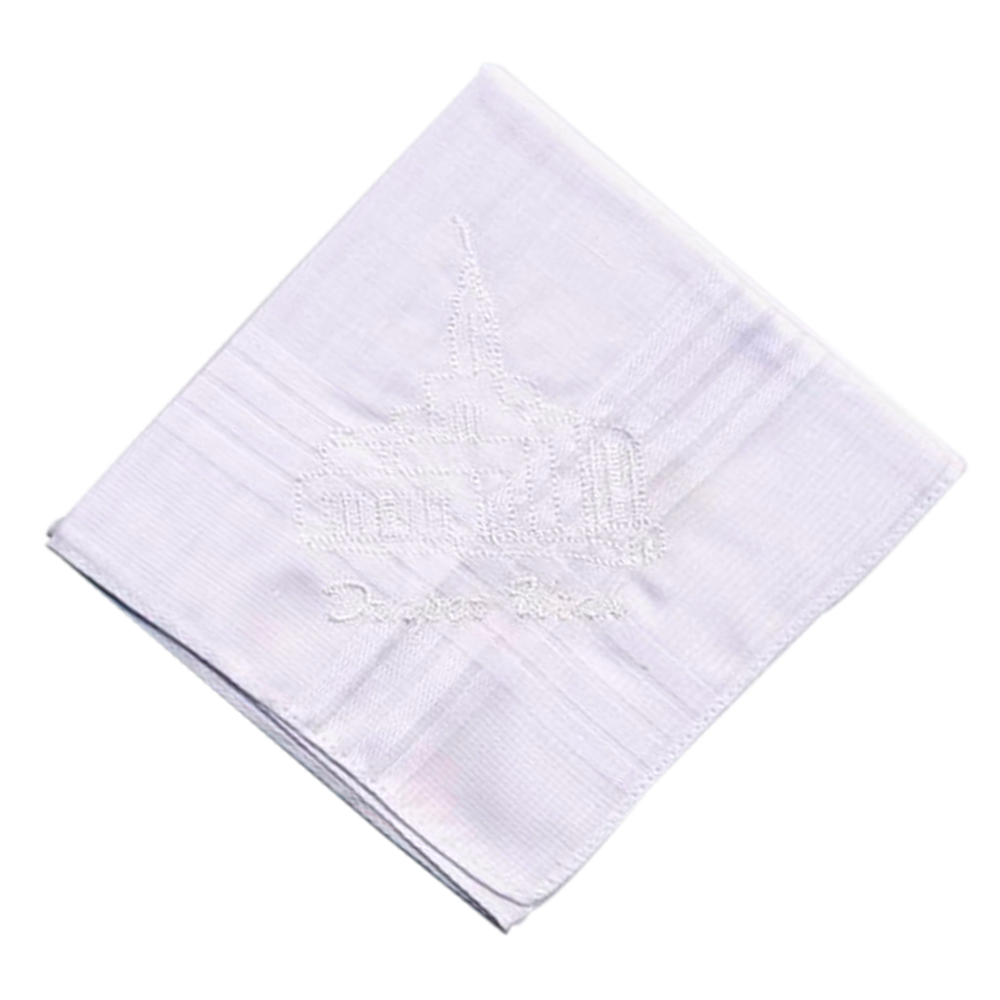 Draper Temple Handkerchief, , large