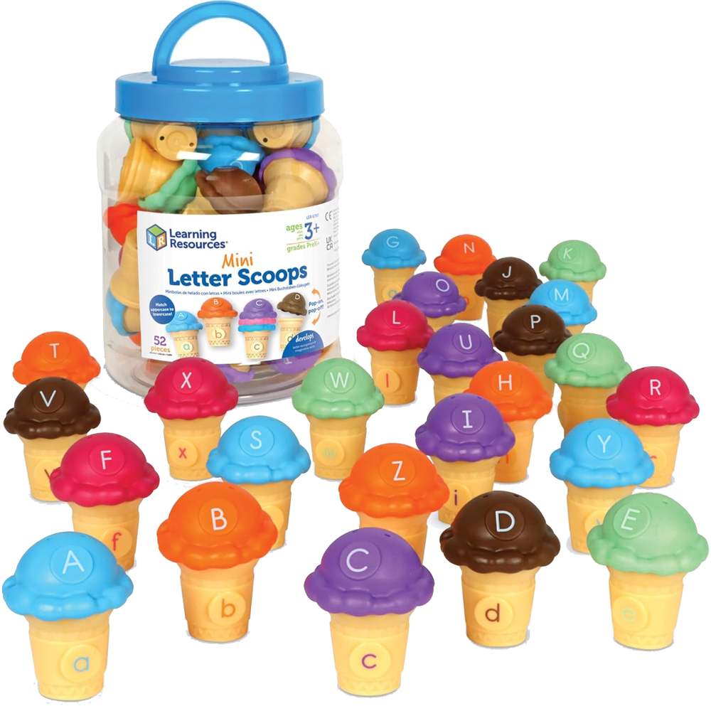 Mini Letter Scoops
