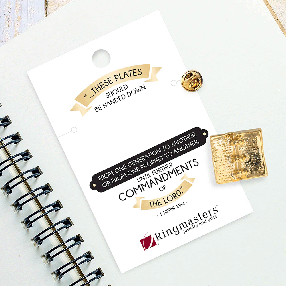Golden Plates Tac Pin, , large