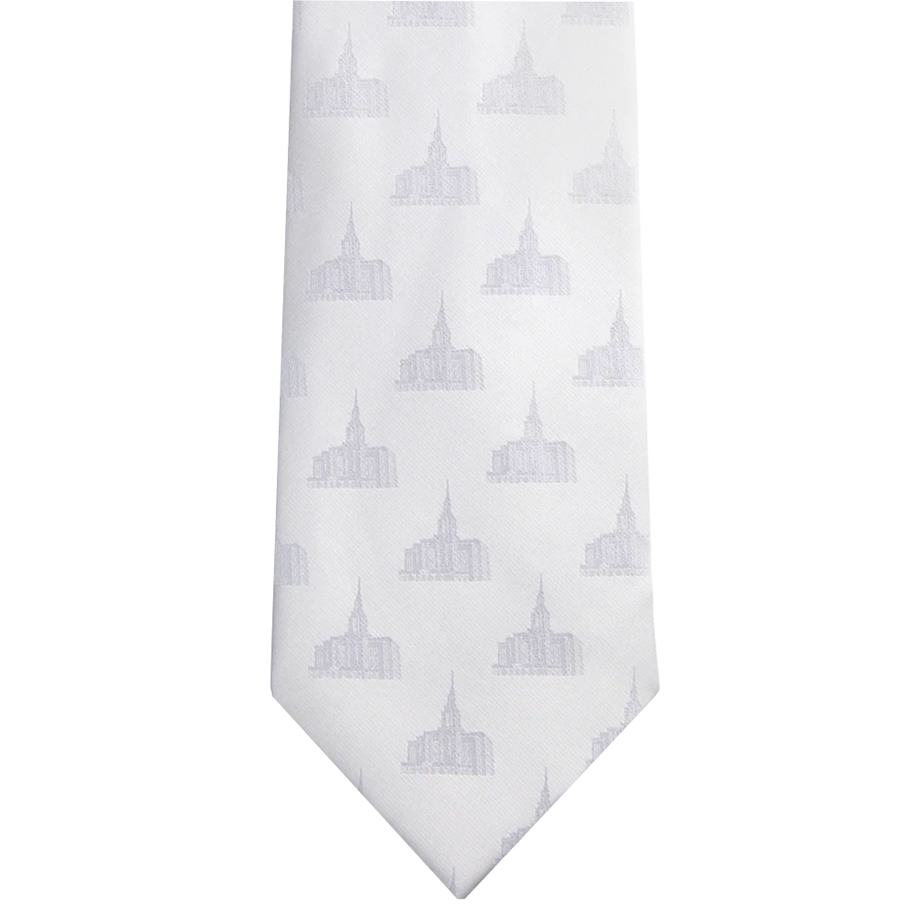 Men's Red Cliffs Utah Temple Necktie, , large image number 1