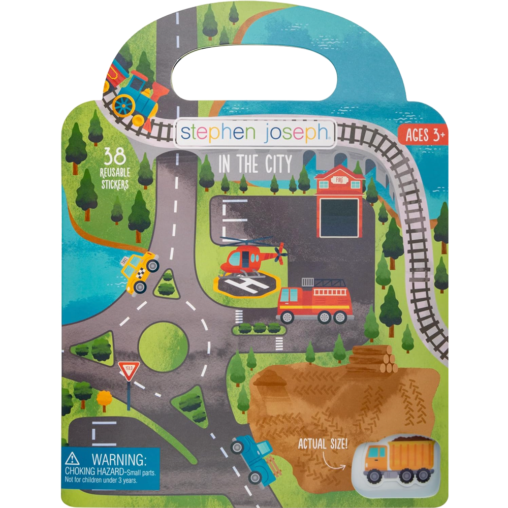 In the City Reusable Sticker Book, , large image number 0