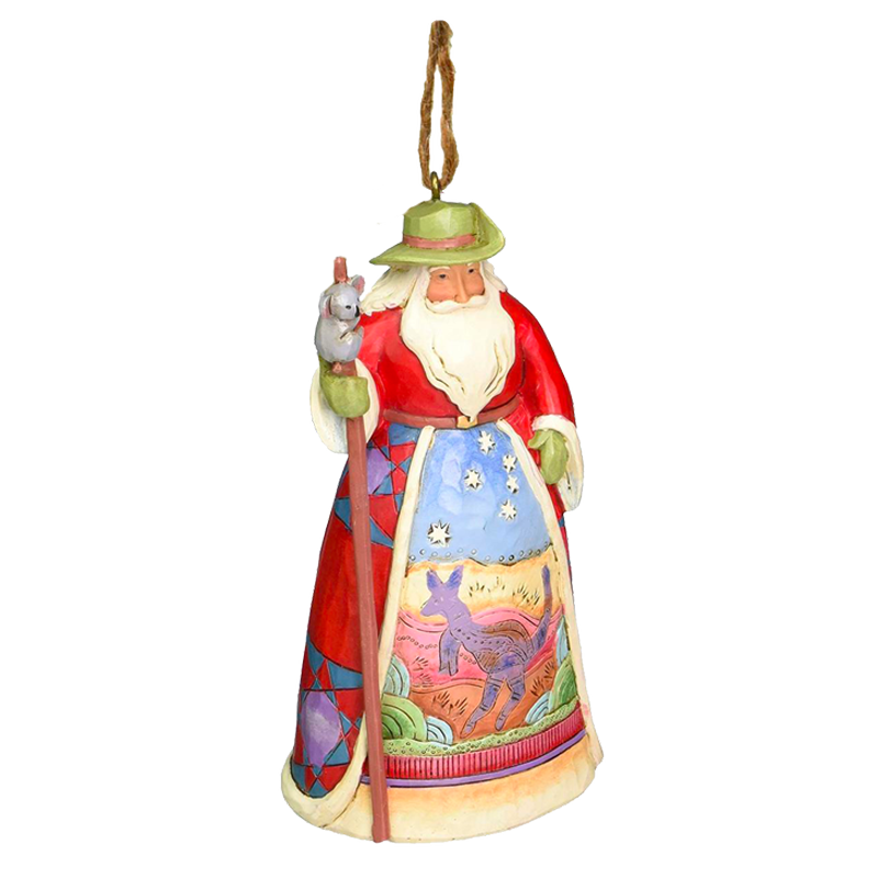 Australia Santa Ornament