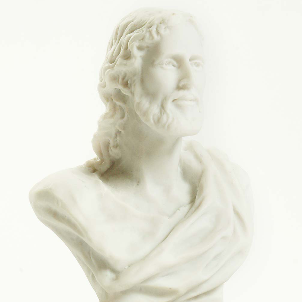 Messiah 5" Marble Bust with Base, , large image number 1