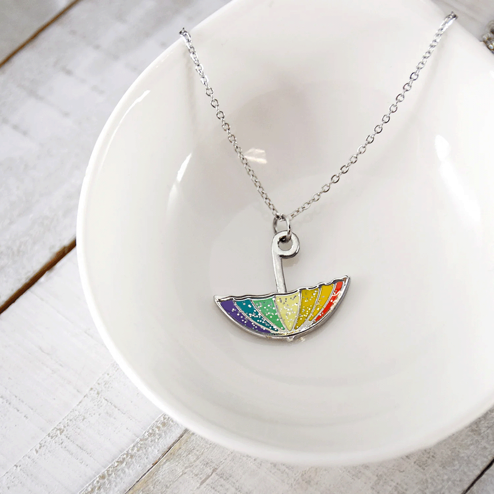 Baptism Rainbow Necklace, , large image number 2