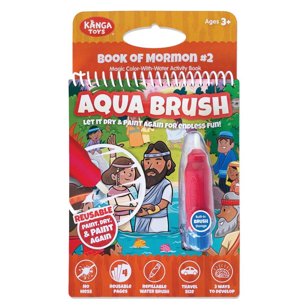 Book of Mormon, Vol. 2 Aqua Brush Activity Book