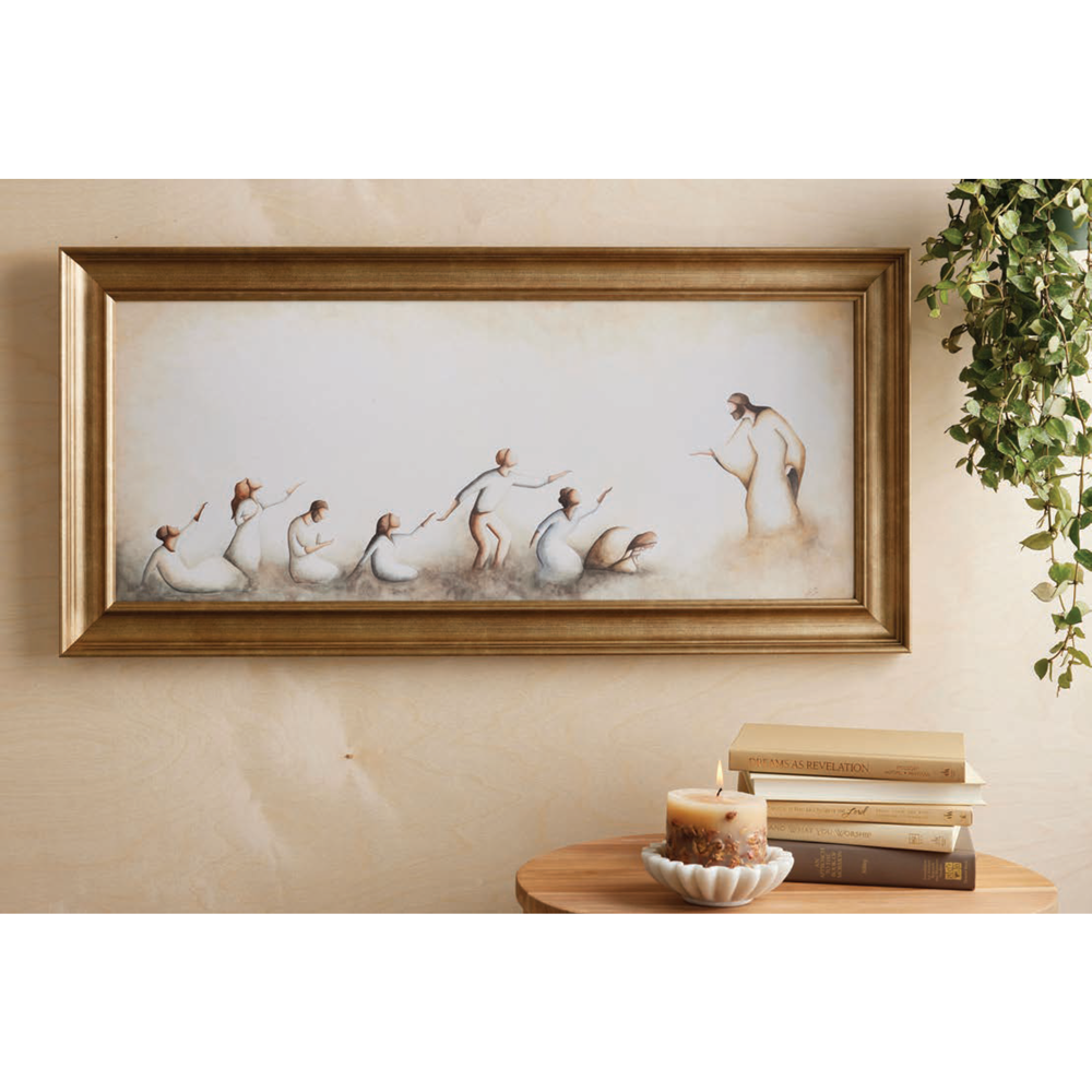 Come As You Are (19x38 Framed Canvas Print), , large