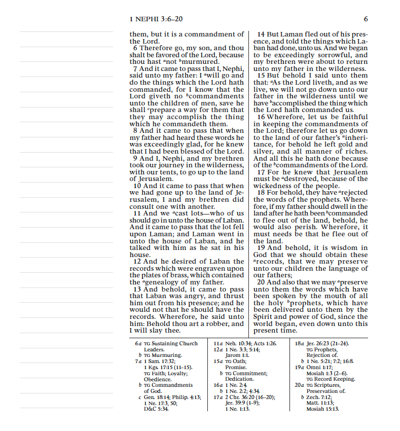 The Book of Mormon, A Journal for Missionaries, Blue (No Index), , large image number 2