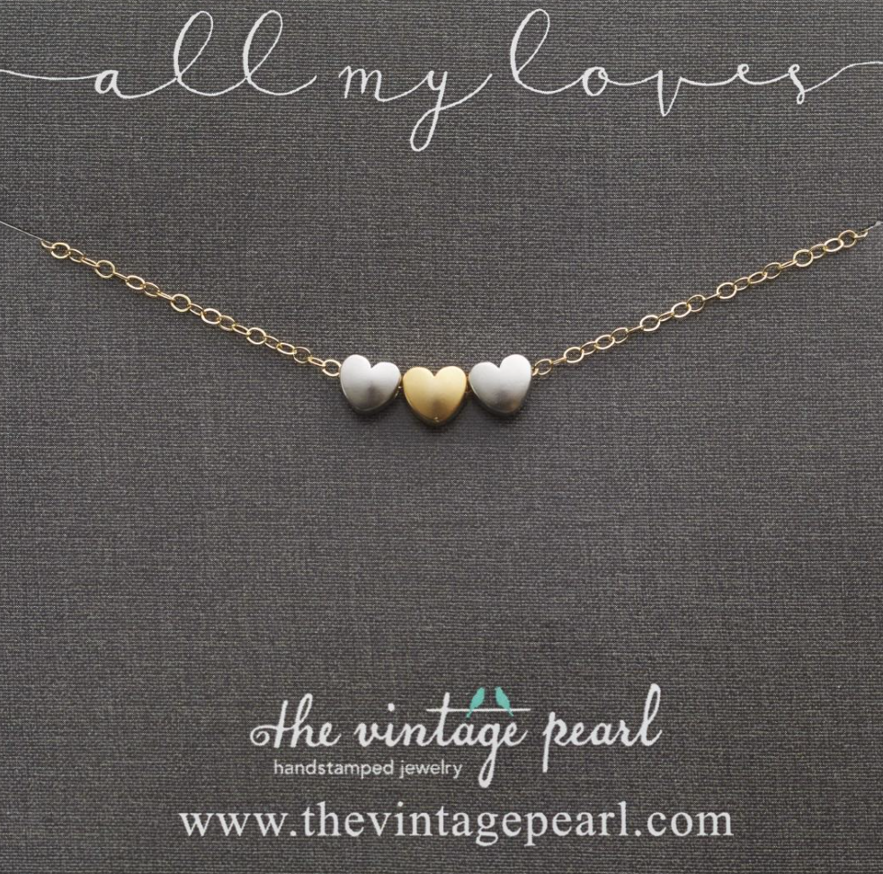 Three All My Loves Necklace, , large image number 0