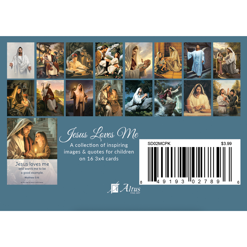 Jesus Loves Me Mini Picture Pack, , large