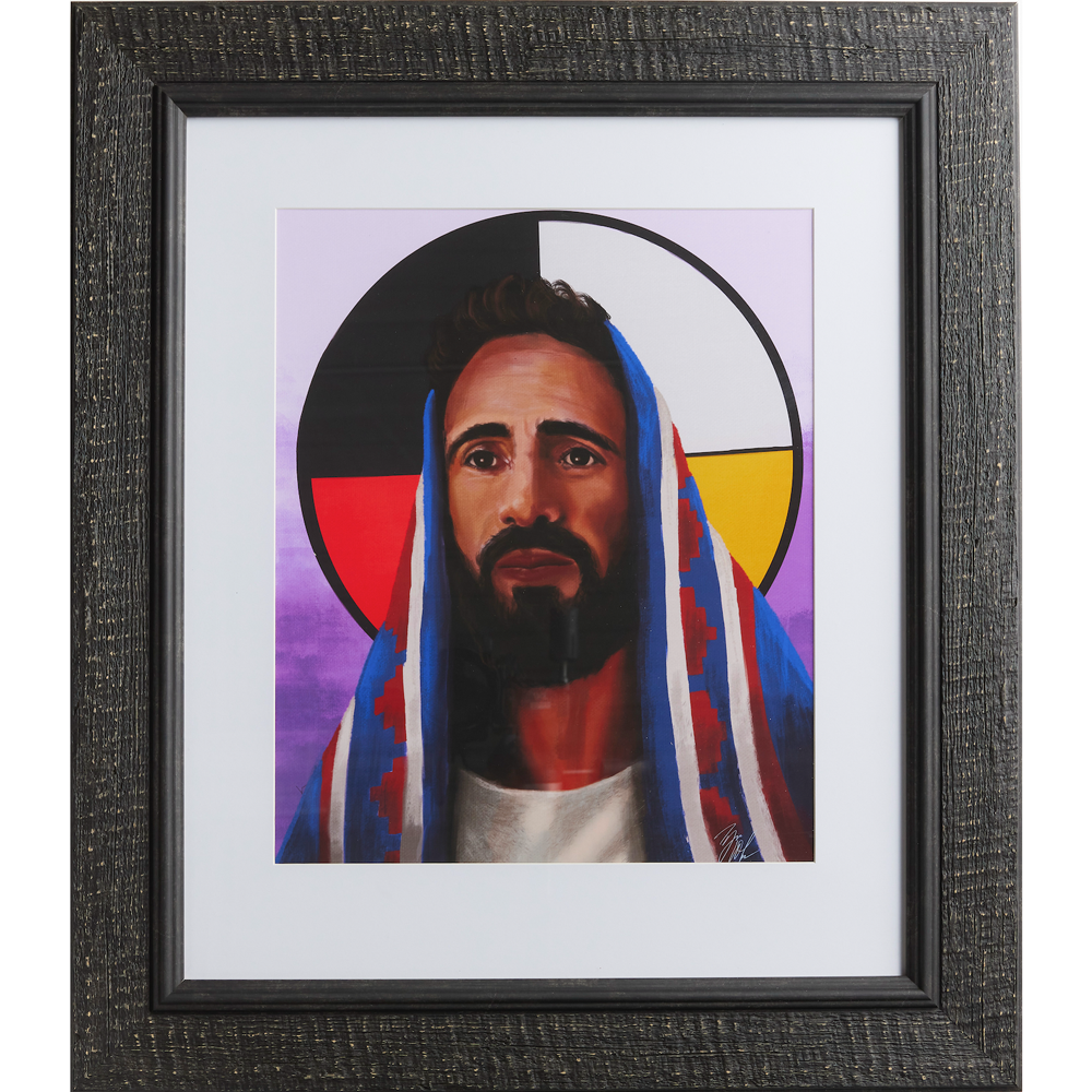 The Savior to All Nations (27x24 Framed Paper Print)