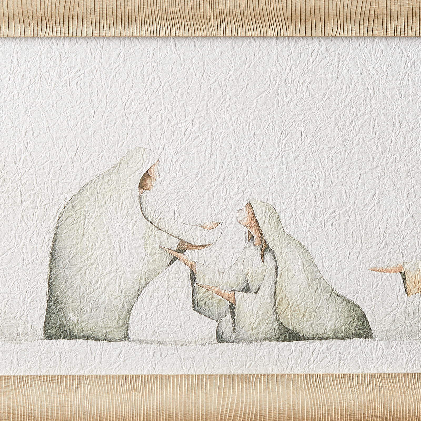 Love's Pure Light: A Nativity Piece by Kate Lee (15x40 Framed Art), , large image number 2