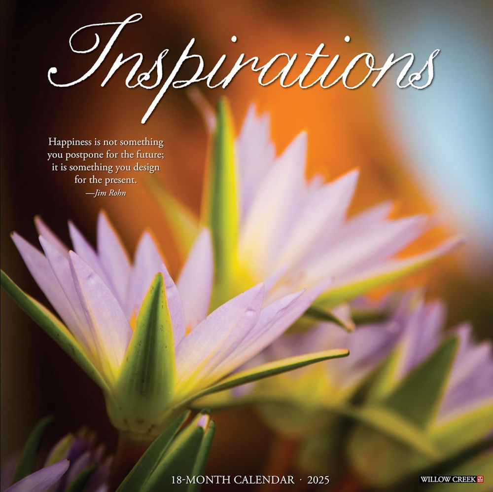 2025 Inspirations Wall Calendar