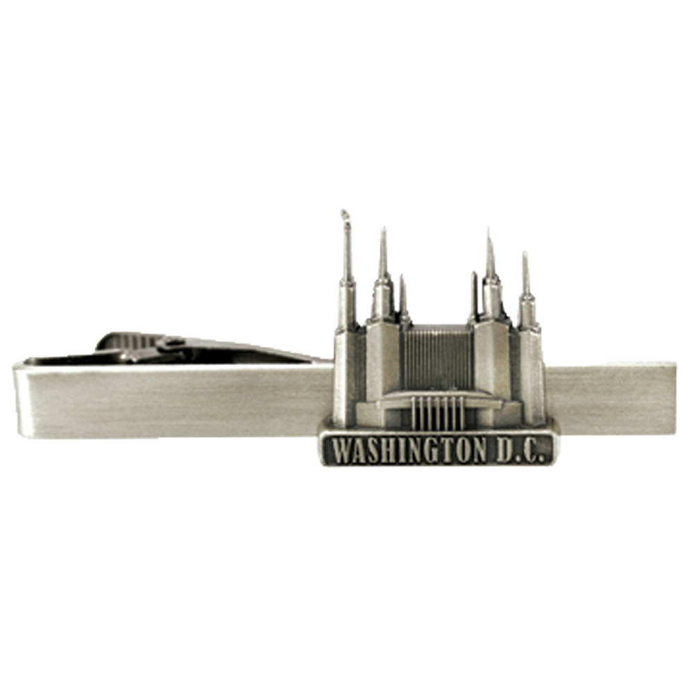Washington, D.C. Temple Tie Bar, , large image number 0