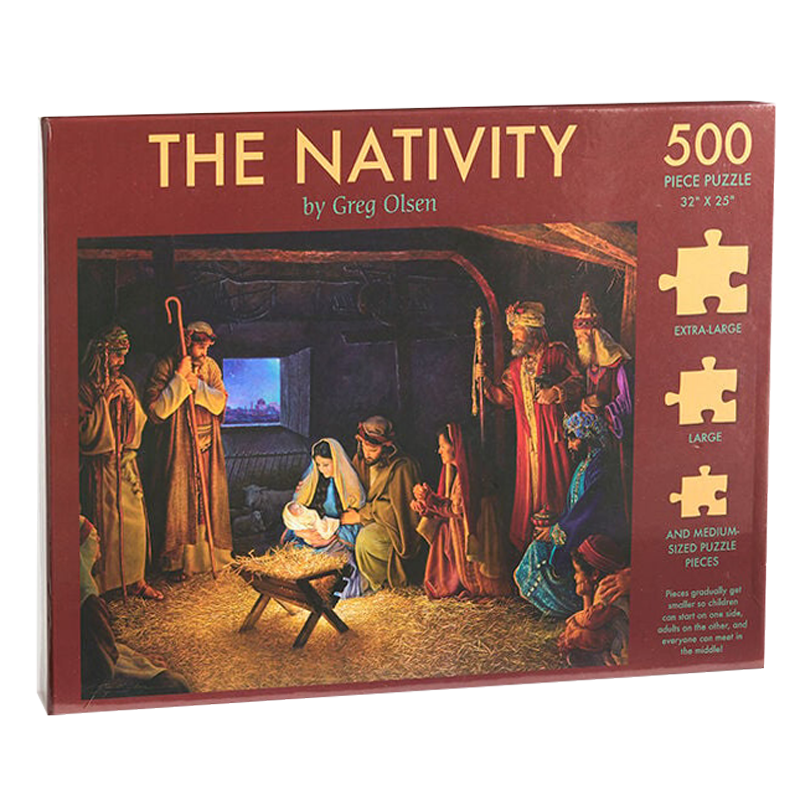 The Nativity 500 Piece Family Puzzle