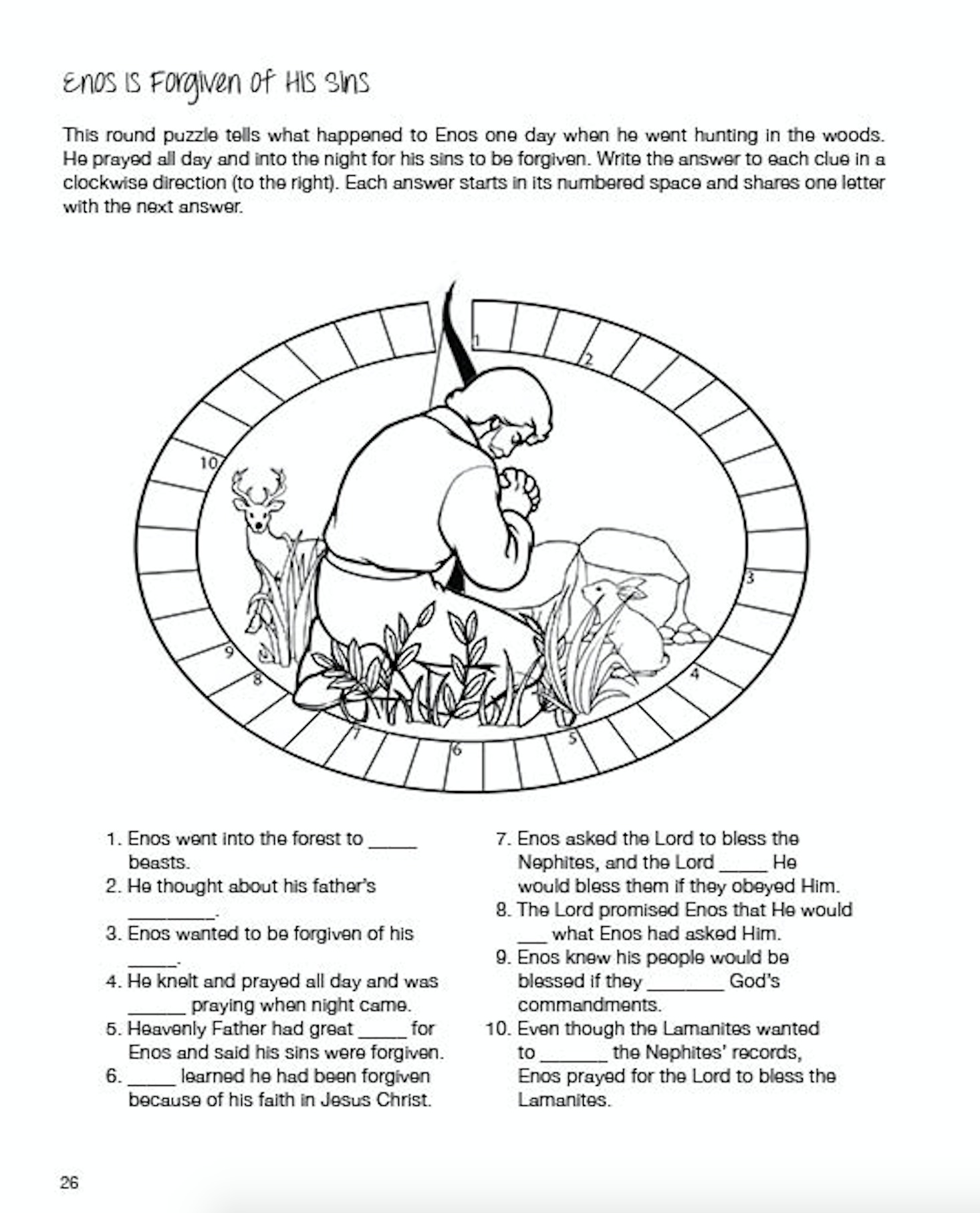 Book of Mormon Activities for Kids Ages 8 to 11, , large image number 1