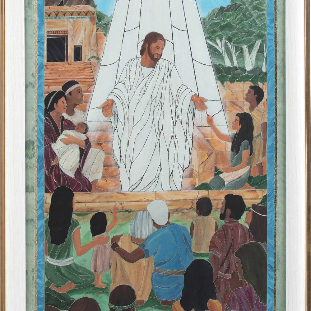 Arise and Come Forth Unto Me (38x18 Framed Canvas Print), , large image number 4