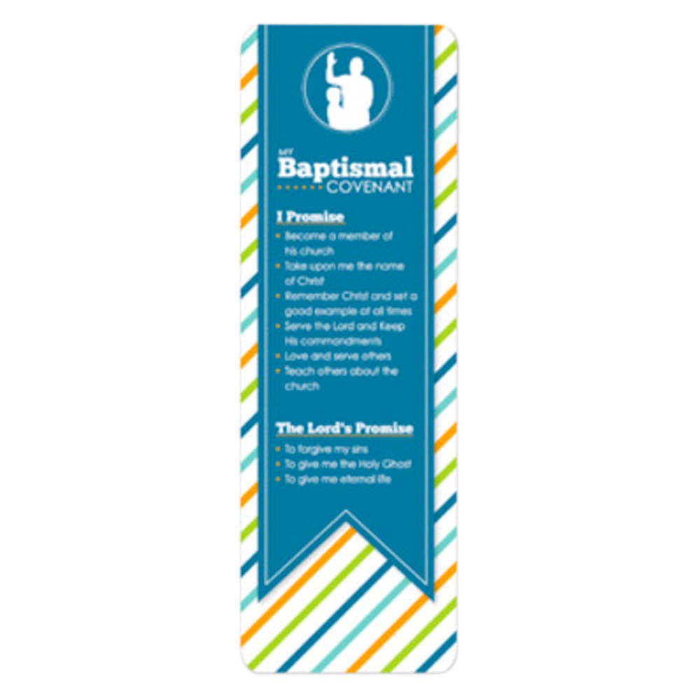 Baptismal Covenant Bookmark Boy