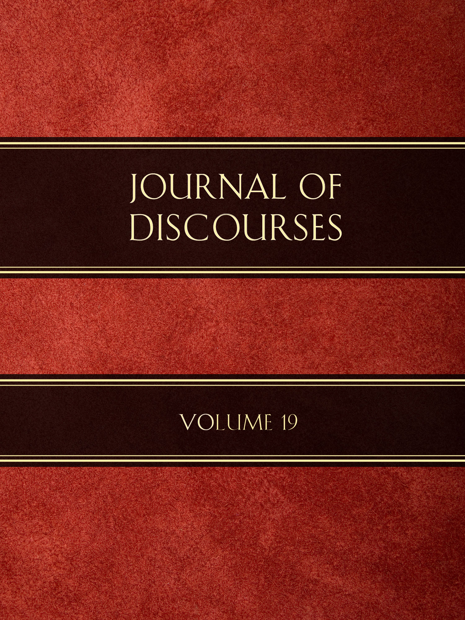Journal of Discourses, Volume 19, , large image number 0