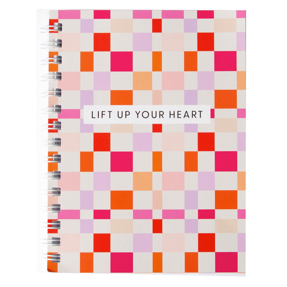 Lift Up Your Heart Magnify Notebook