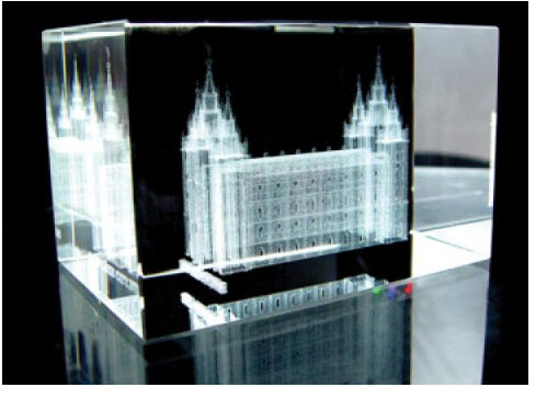 Crystal Cube Salt Lake  Utah Temple, , large image number 1