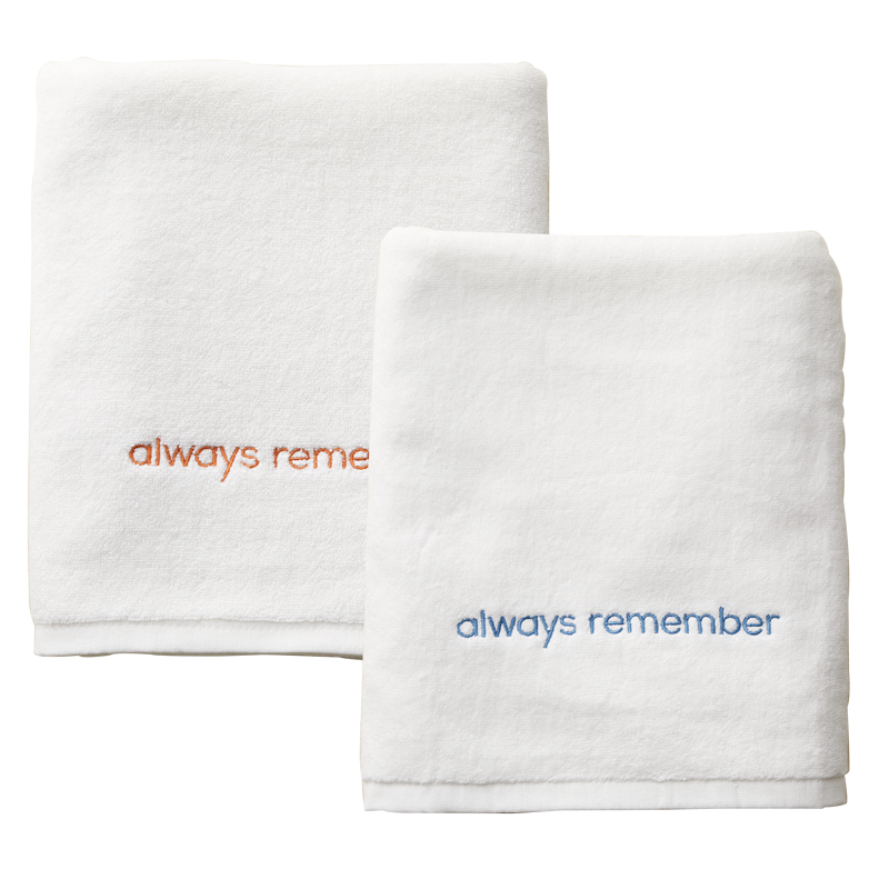 Always Remember Baptism Towel, , large image number 0