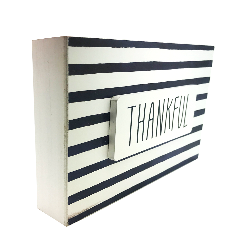 Thankful (9x6 Plaque), , large