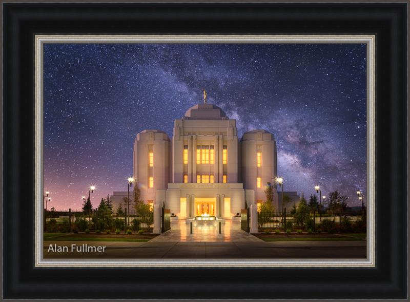 Celestial Temple Series: Meridian Temple (25x34 Framed Art), , large image number 0