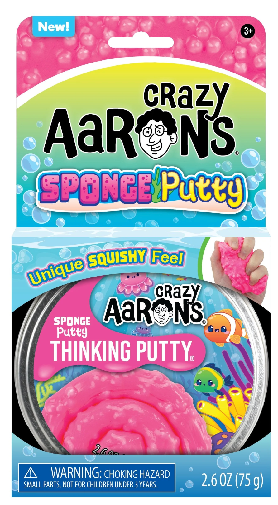 Sponge Putty Thinking Putty, , large image number 0