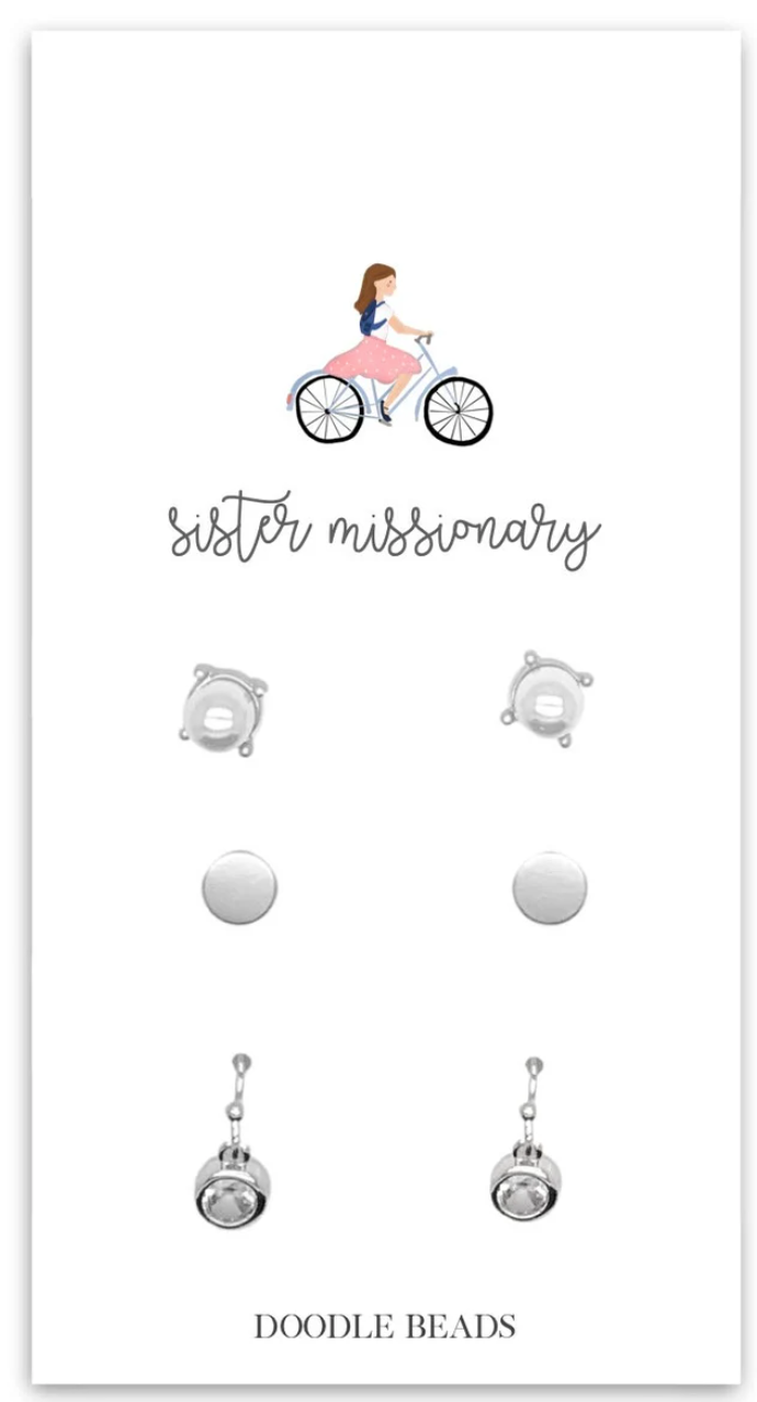 Sister Missionary Lucy Earring Set, , large