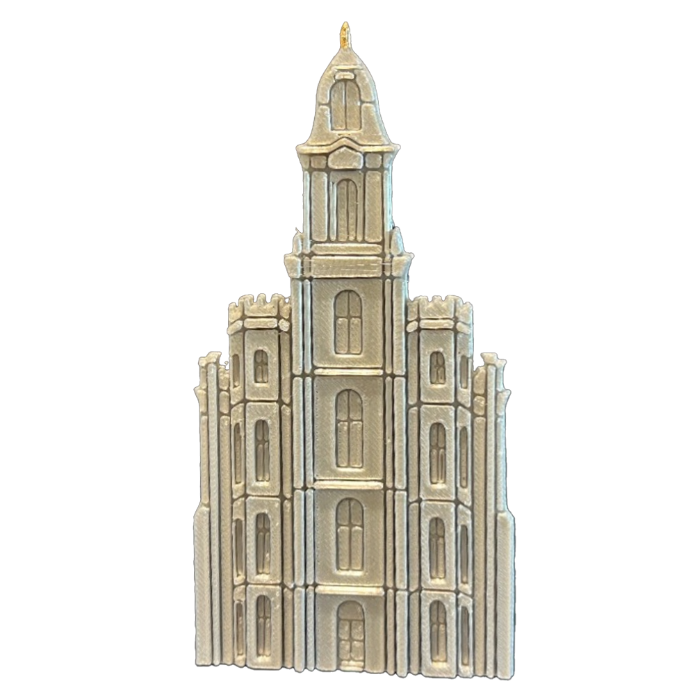 Manti Utah Temple Magnet, , large image number 0