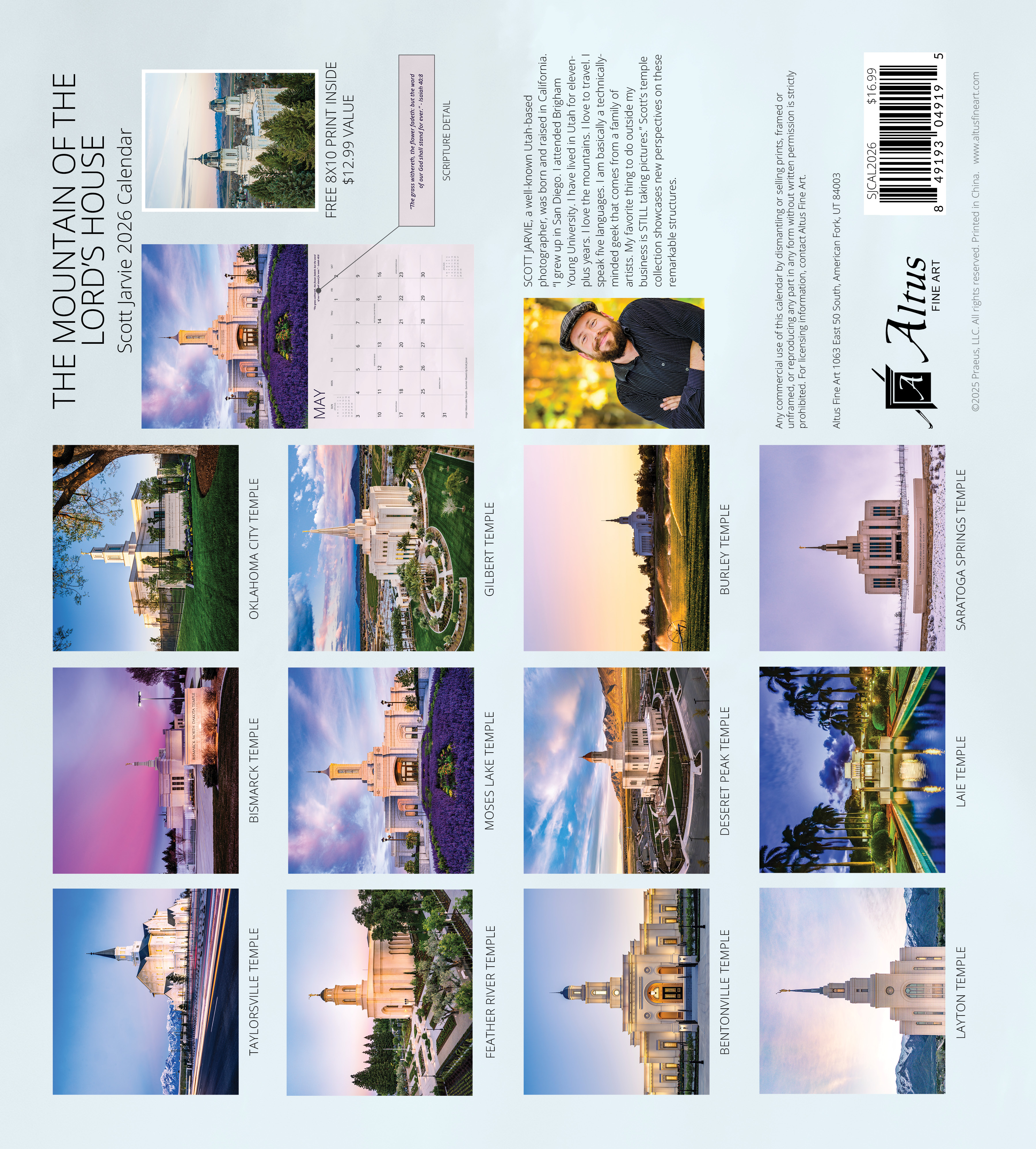 2026 The Mountain of the Lord's House Calendar, , large image number 6