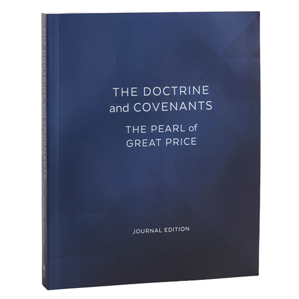 The Doctrine and Covenants and Pearl of Great Price, Journal Edition, Large Print Lined