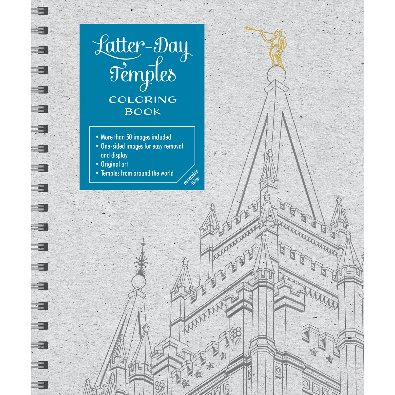 Latter-day Temples Coloring Book, , large image number 0