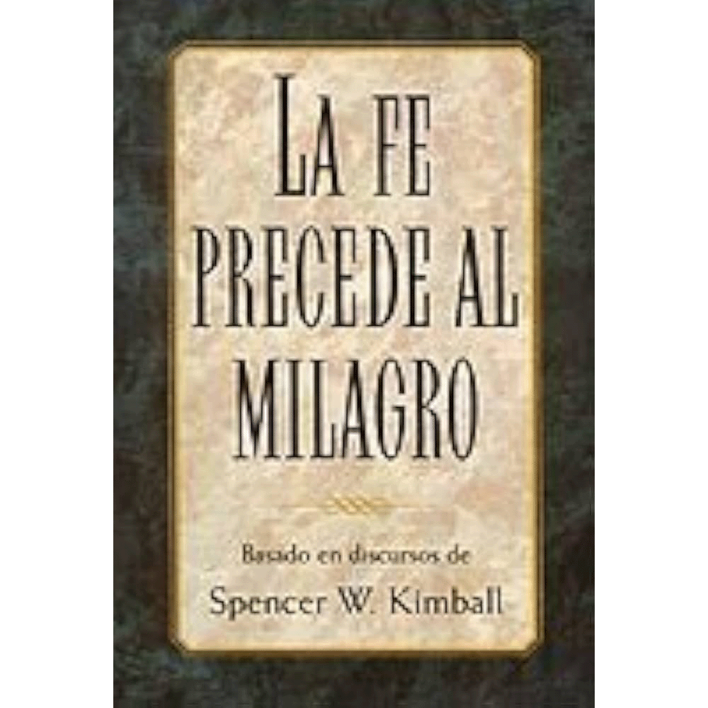 Faith Precedes The Miracle (Spanish) La Fe Precede Al Milagro, , large image number 0