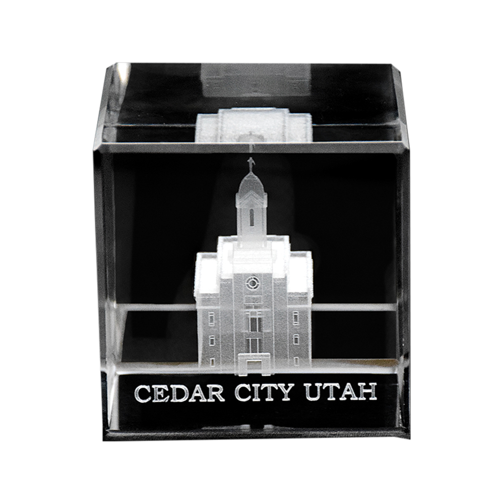 Crystal Cube Cedar City Utah Temple