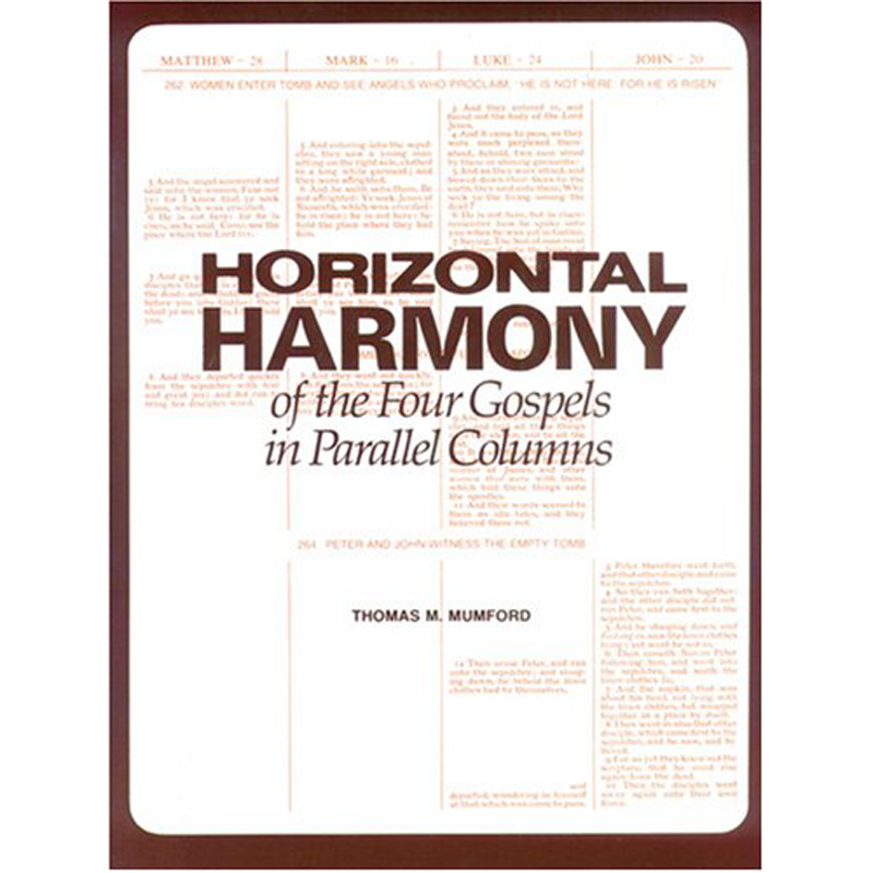 Horizontal Harmony of the Four Gospels in Parallel Columns (King James Version), , large image number 0
