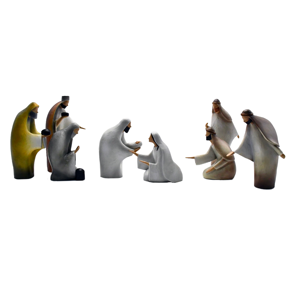 Love's Pure Light Kate Lee Resin Nativity, , large image number 0