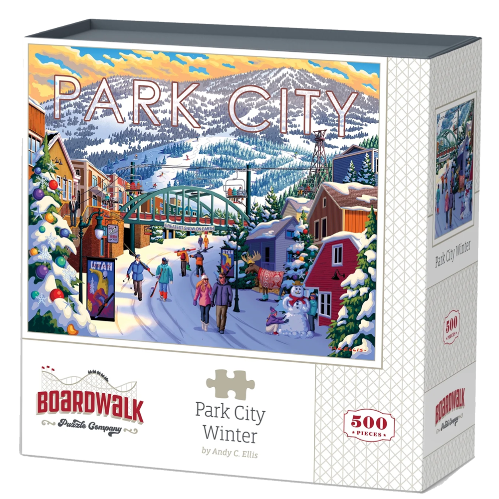 Park City Winter 500 Piece Puzzle, , large image number 0
