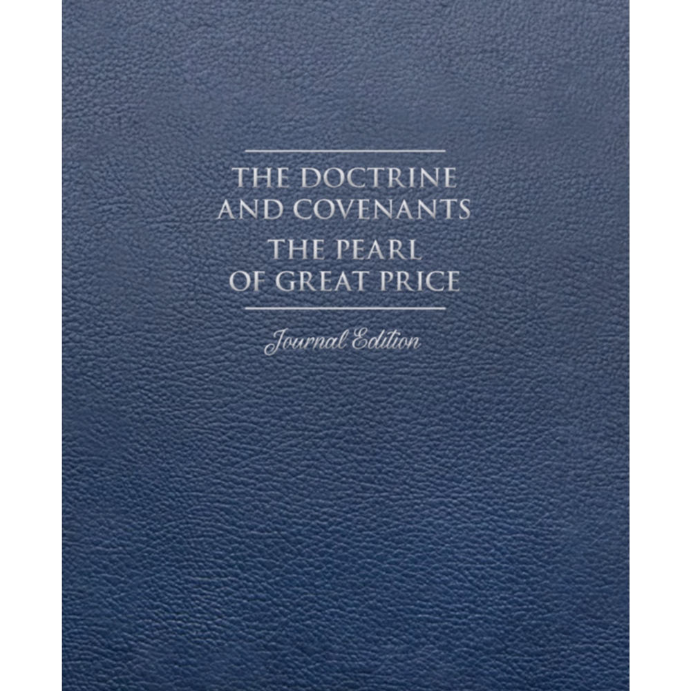 The Doctrine and Covenants and Pearl of Great Price, Journal Edition, Faux Leather Unlined (No Index)