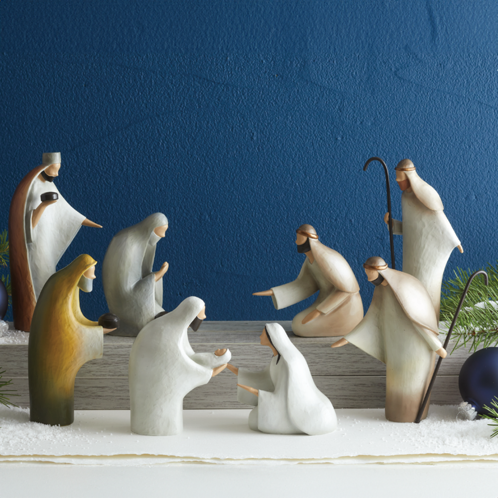 Love's Pure Light Kate Lee Resin Nativity, , large image number 2