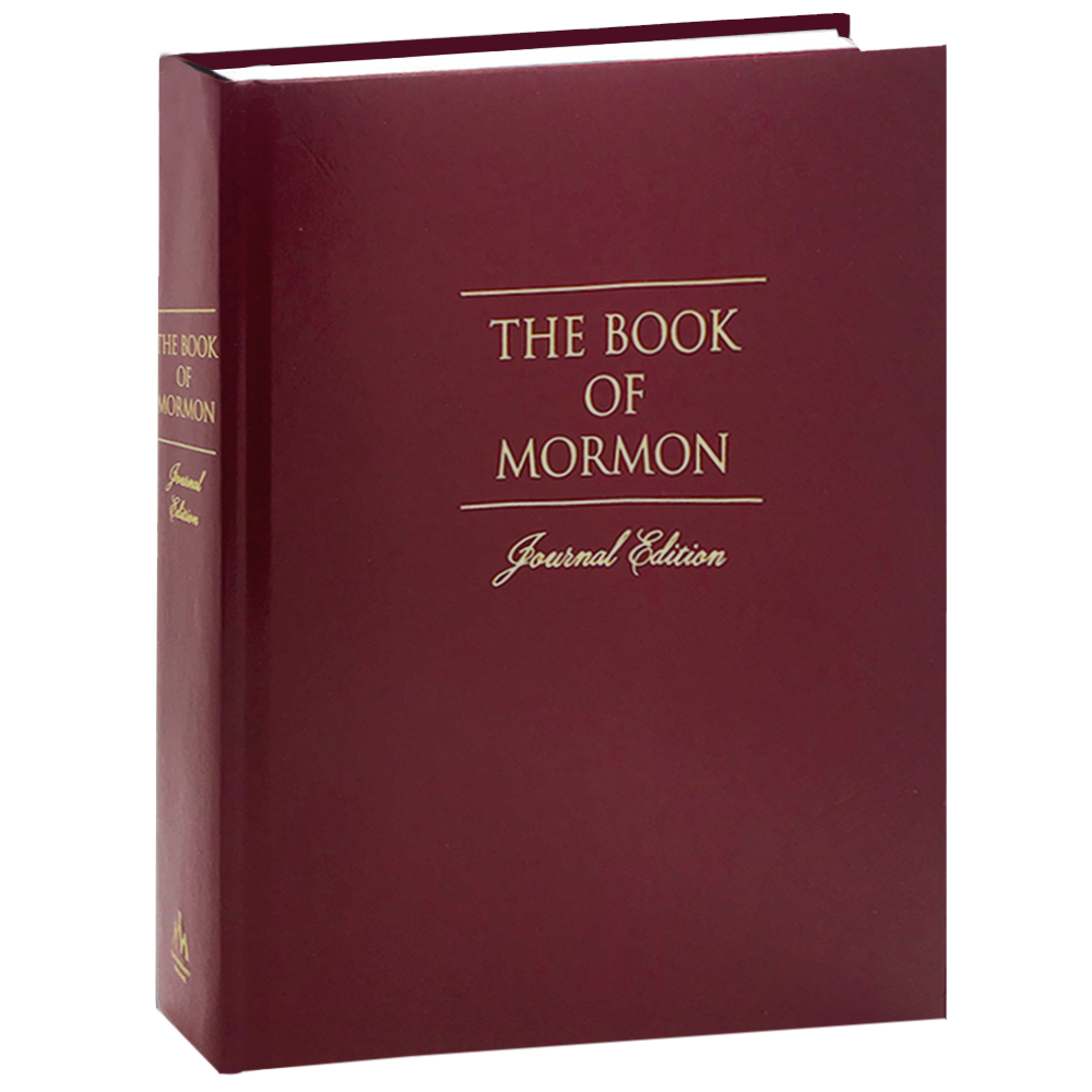 The Book of Mormon, Journal Edition, Red (No Index)