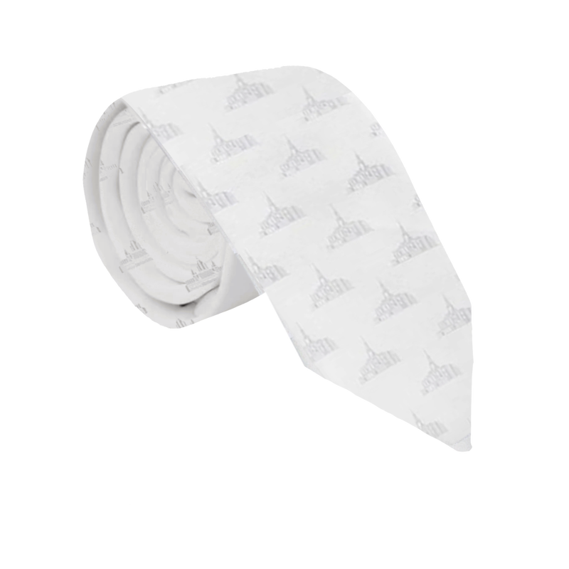 Men's Payson Utah Temple Necktie, , large