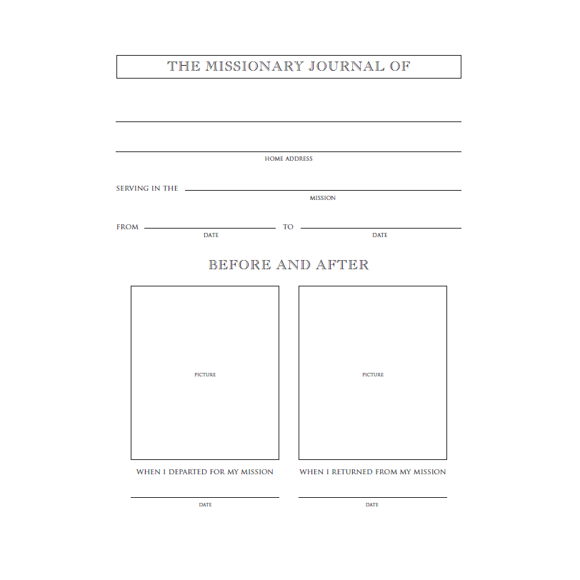 Called to Serve Missionary Hardcover Journal, , large image number 4